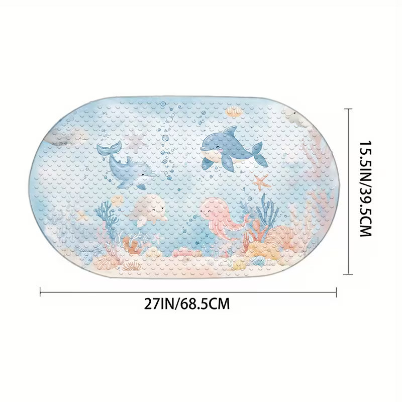 NetGoods Underwater Magical Bath Time Underwater Scene