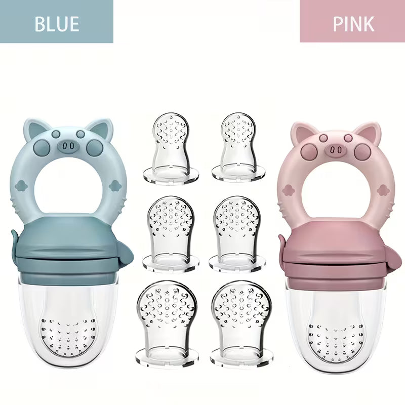 NetGoods Safe Self Feeding Baby Fruit Feeder