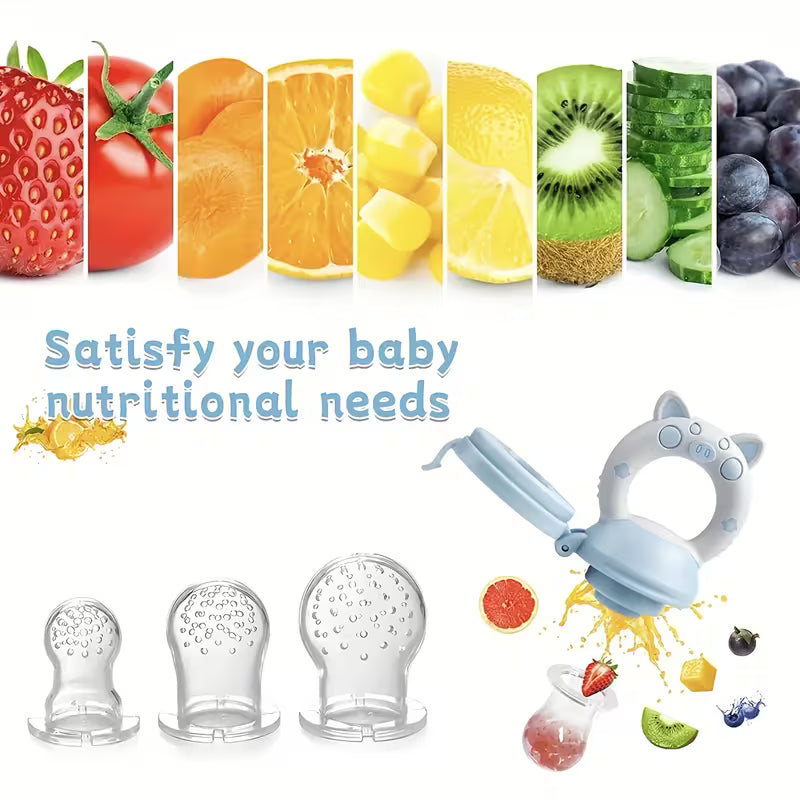 NetGoods Safe Self Feeding Baby Fruit Feeder
